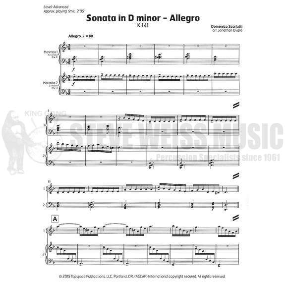 Scarlatti-Sonata in D Minor-Allegro K.141 arr. Ovalle (SP)-2M