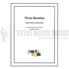 Scarlatti-Three Sonatas-Ervin/Pershing-M