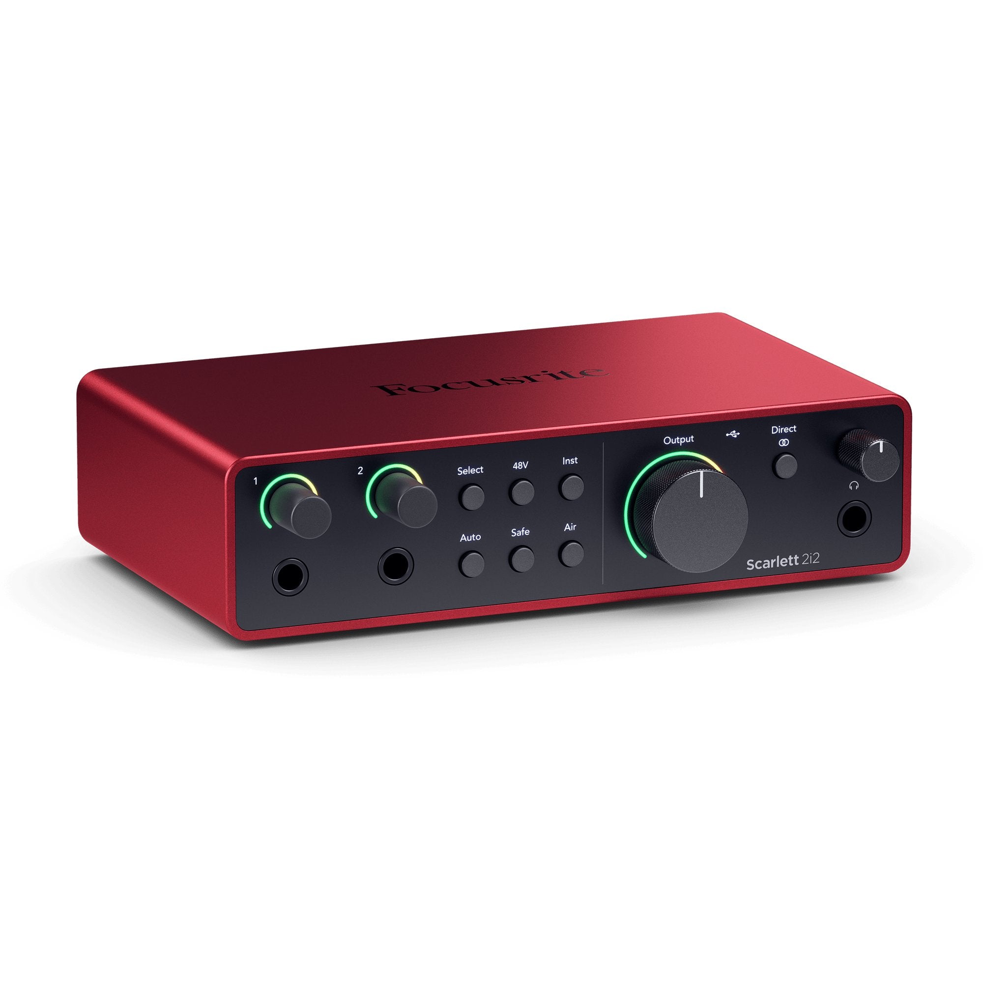 Focusrite Scarlett 2i2 Audio Interface Angle