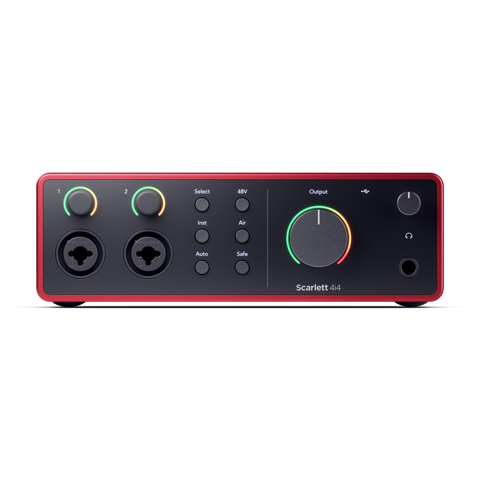 Focusrite Scarlett 4i4 Audio Interface Front