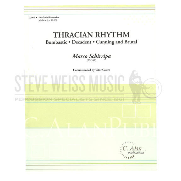 Schirripa-Thracian Rhythm-B/P