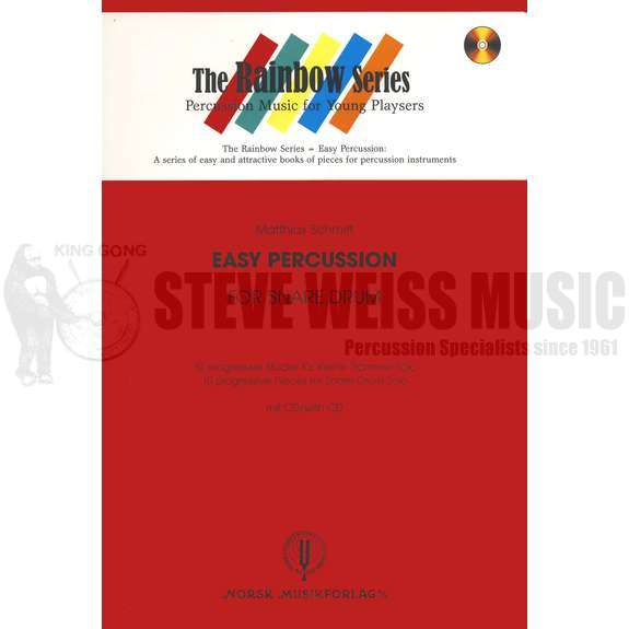 Schmitt-Easy Percussion: Snare Drum (w/CD)