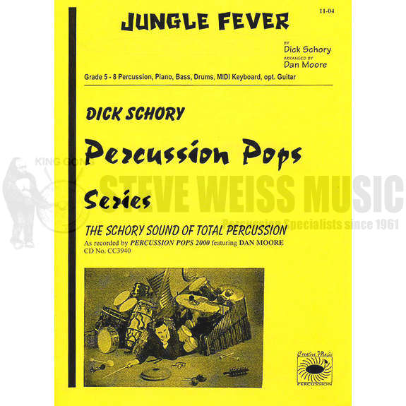 Schory-Jungle Fever arr. Moore (SP)-B/V/C/X/M/Steel Drs/4T/DS/PN/MIDI/GT/CB