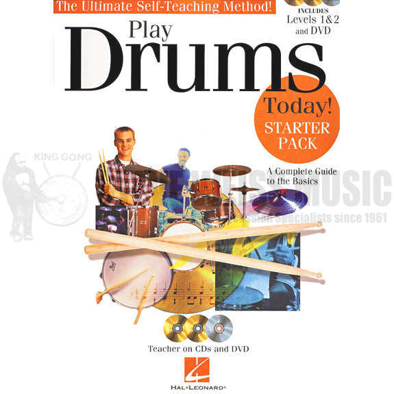 Schroedl/Downing-Play Drums Today Starter Pack (2CD/DVD)