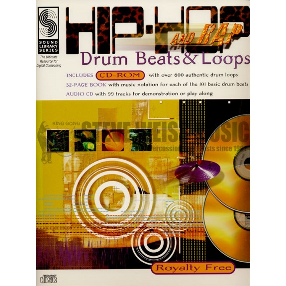 Schroedl-Hip-Hop and Rap Drum Beats & Loops (CD)