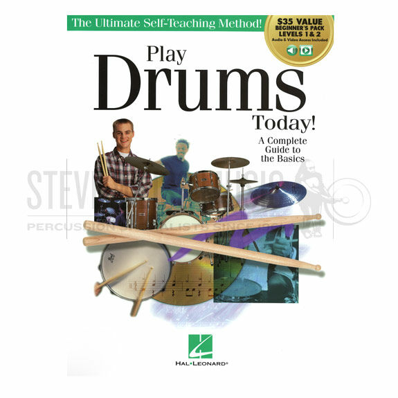 Schroedl-Play Drums Today! Beginner Pack (Audio/Video Access Included)