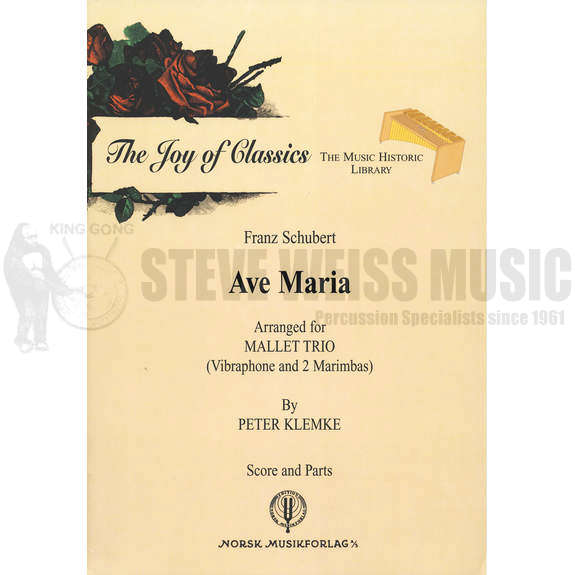 Schubert-Ave Maria arr. Klemke TRIO (SP)-V/2M