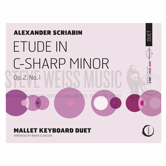 Scriabin-Etude in C# Minor arr. Slawson (SP)-V/M