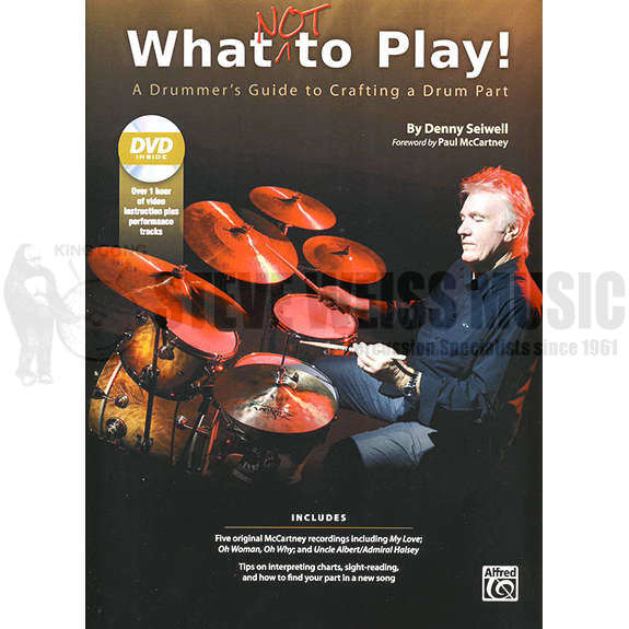 Seiwell-What Not to Play (bk. w/DVD)