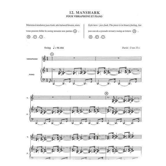 Sejourne-19 Musical Studies for Vibes Vol. 5 (w/piano acc.)