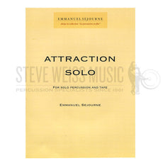 Sejourne-Attraction Solo (Solo part w/CD)-V/M/P/CD