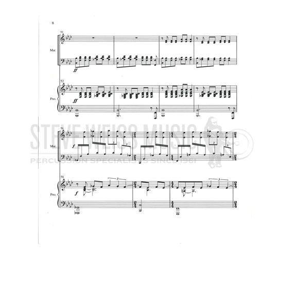 Sejourne-Concerto for Marimba & Orchestra 2015 FIRST MOVEMENT ONLY (SP)-M/PN Red.