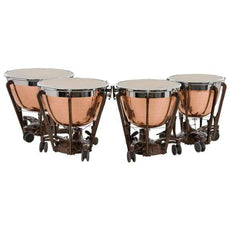 Set of 2 Adams Professional Gen II Cambered Copper Timpani with Fine Tuners (26/29)