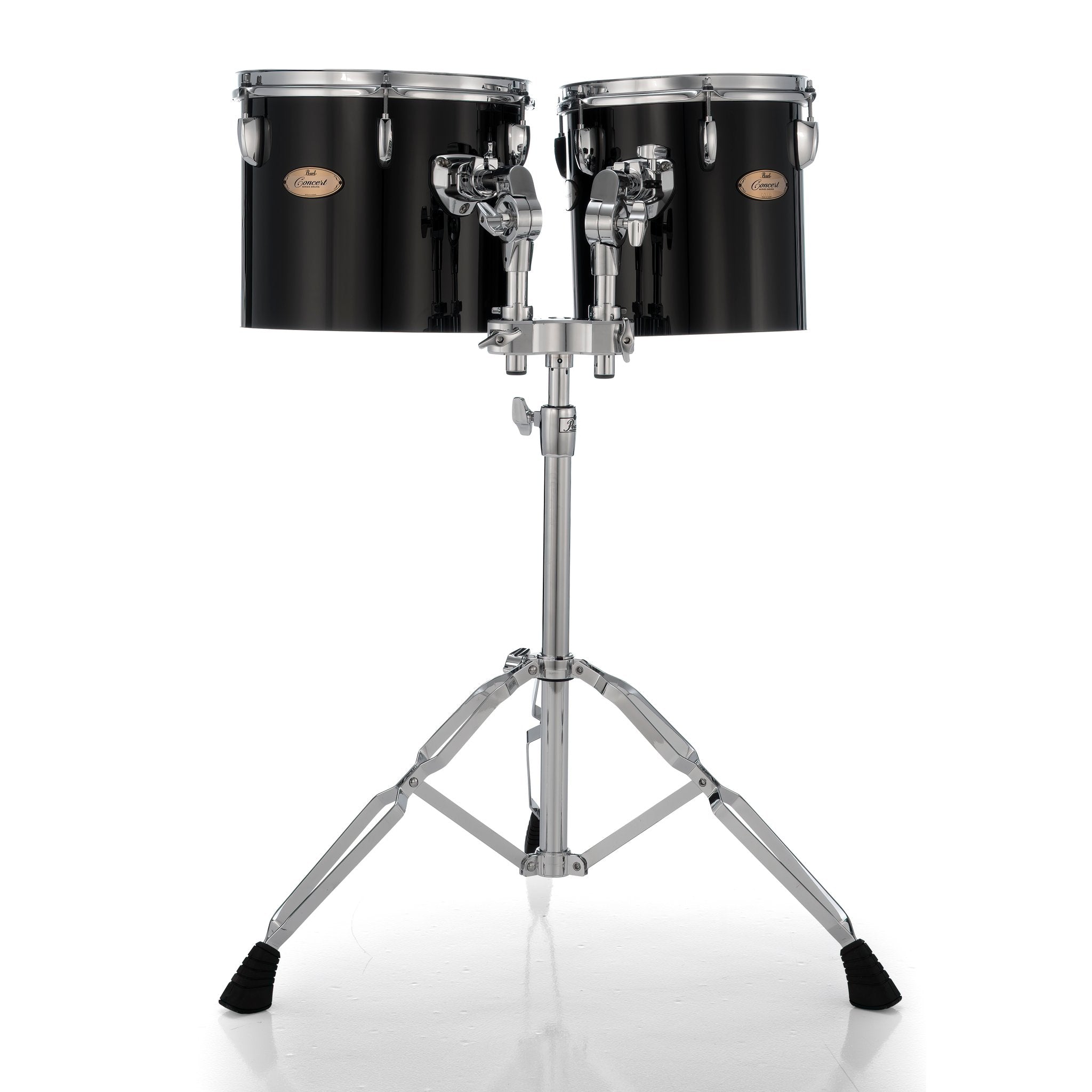 Set of 2 Pearl Single-headed Concert Series Concert Toms with Stand - 10"/12" - Image 1