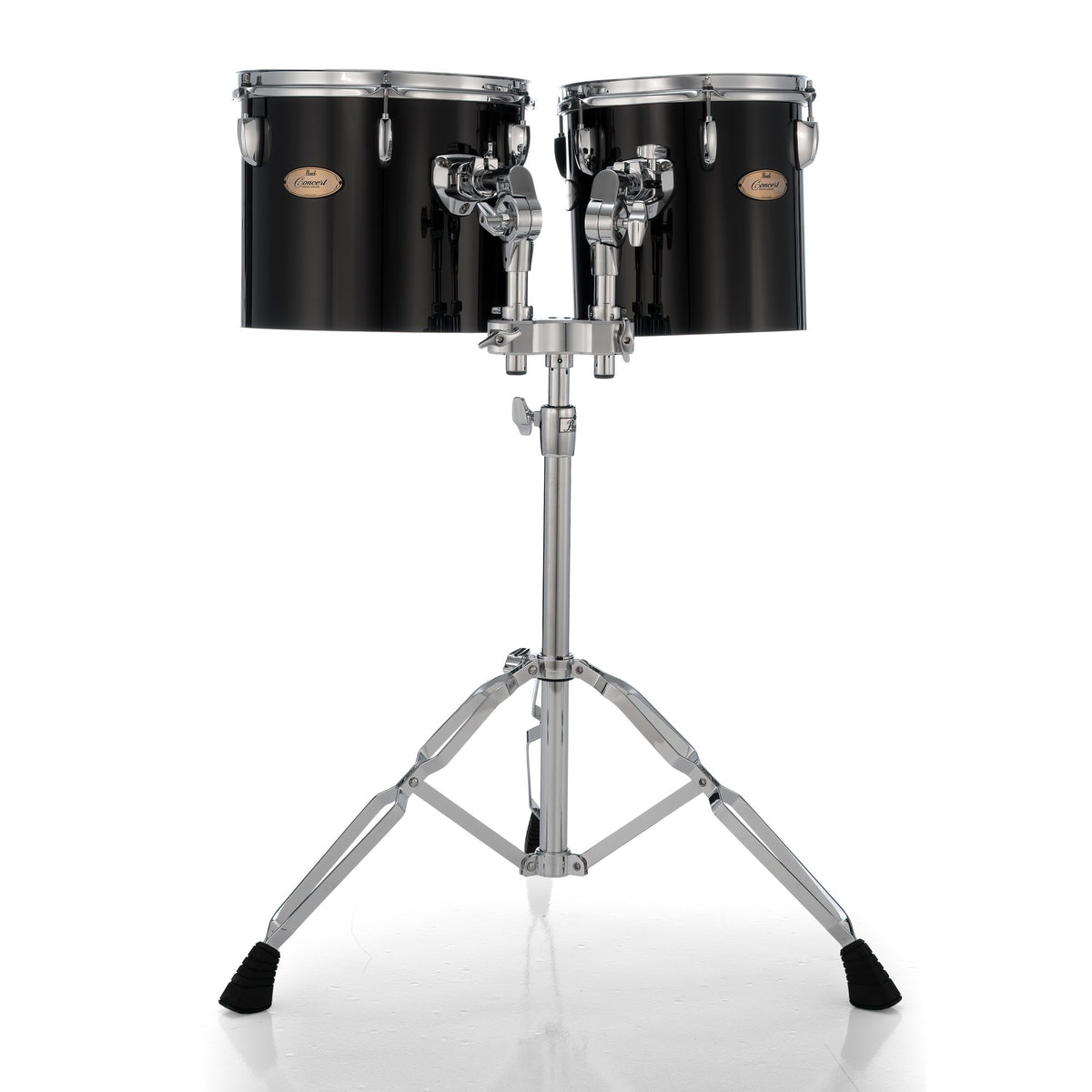 Set of 2 Pearl Single-headed Concert Series Concert Toms with Stand - 10"/12" - Image 1