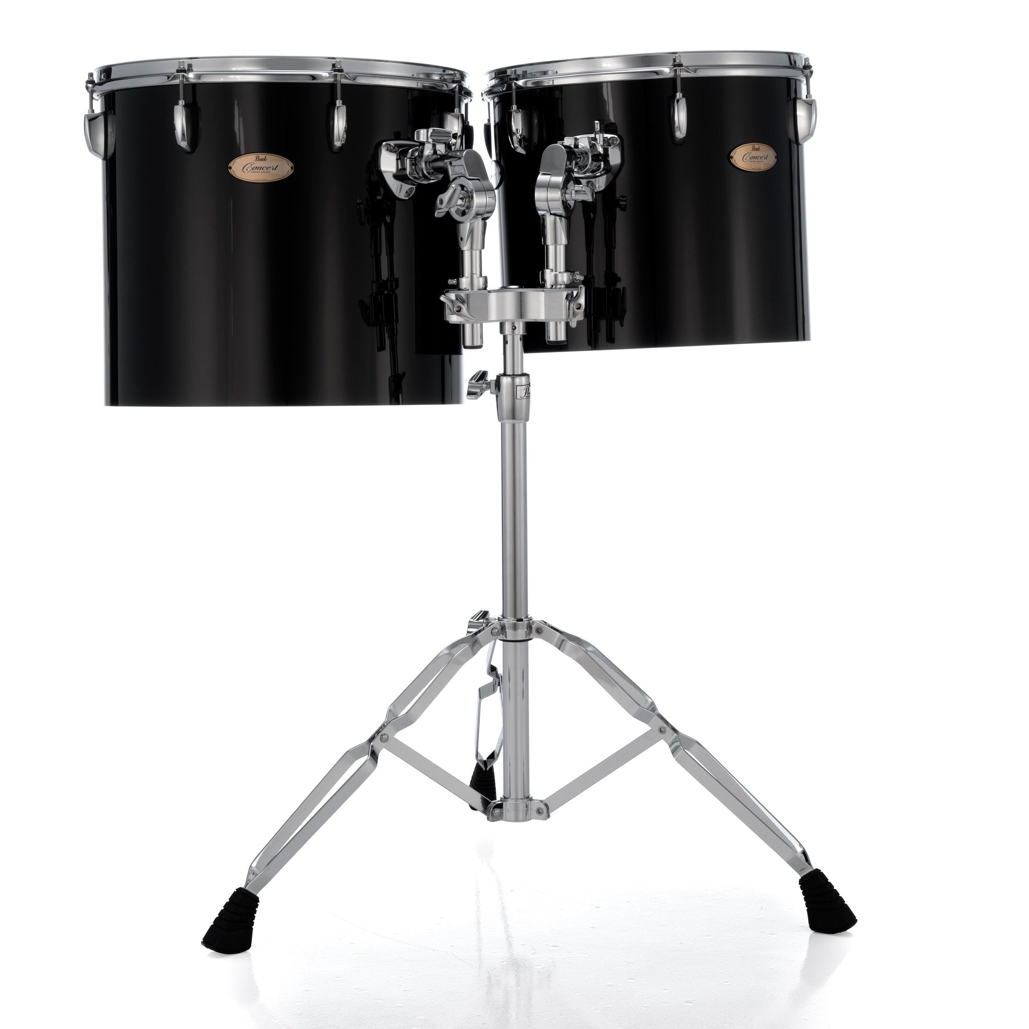 Set of 2 Pearl Single-headed Concert Series Concert Toms with Stand - 13"/14" - Image 3