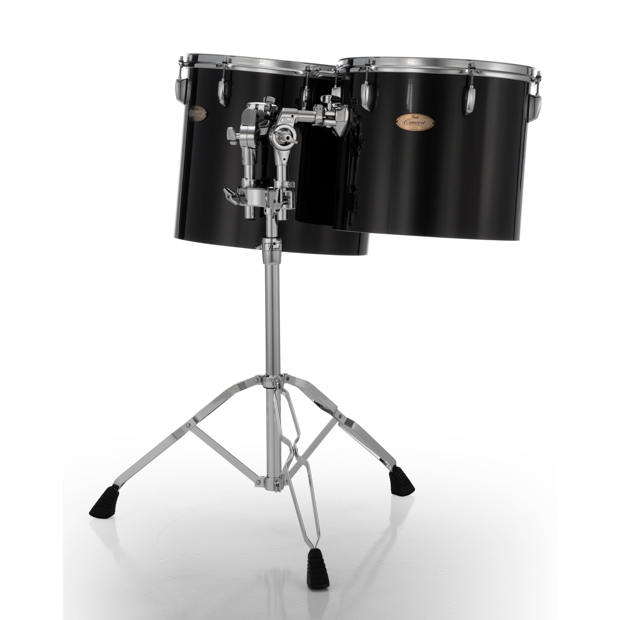 Set of 2 Pearl Single-headed Concert Series Concert Toms with Stand - 13"/14" - Image 4