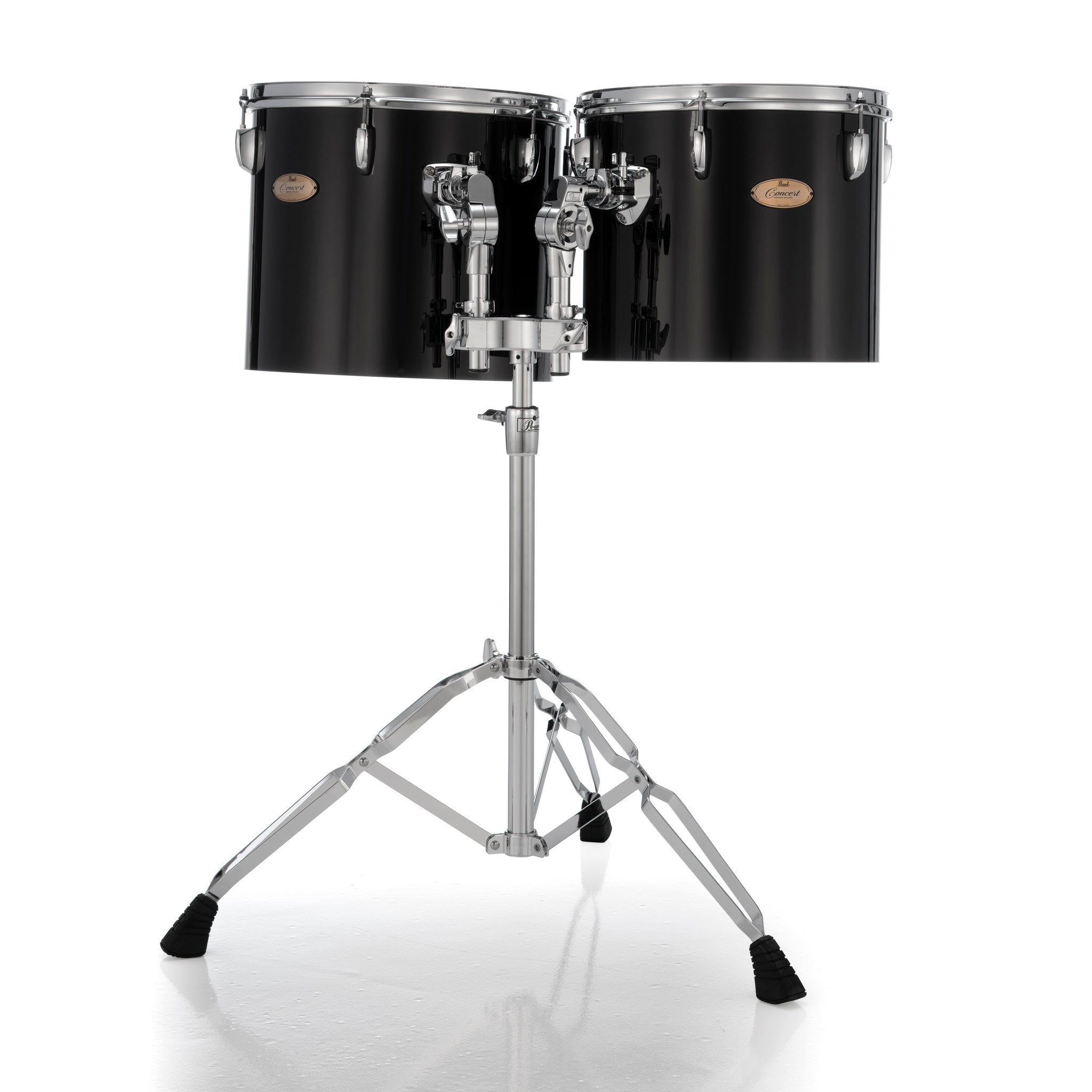 Set of 2 Pearl Single-headed Concert Series Concert Toms with Stand - 13"/14" - Image 1