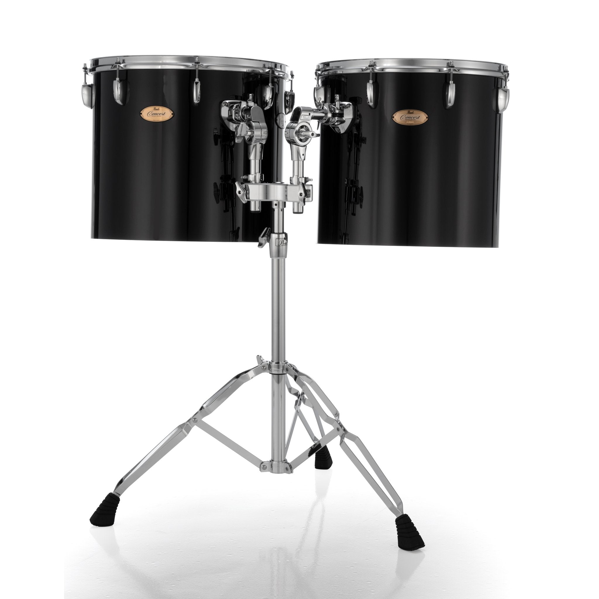Set of 2 Pearl Single-headed Concert Series Concert Toms with Stand - 15"/16" - Image 1