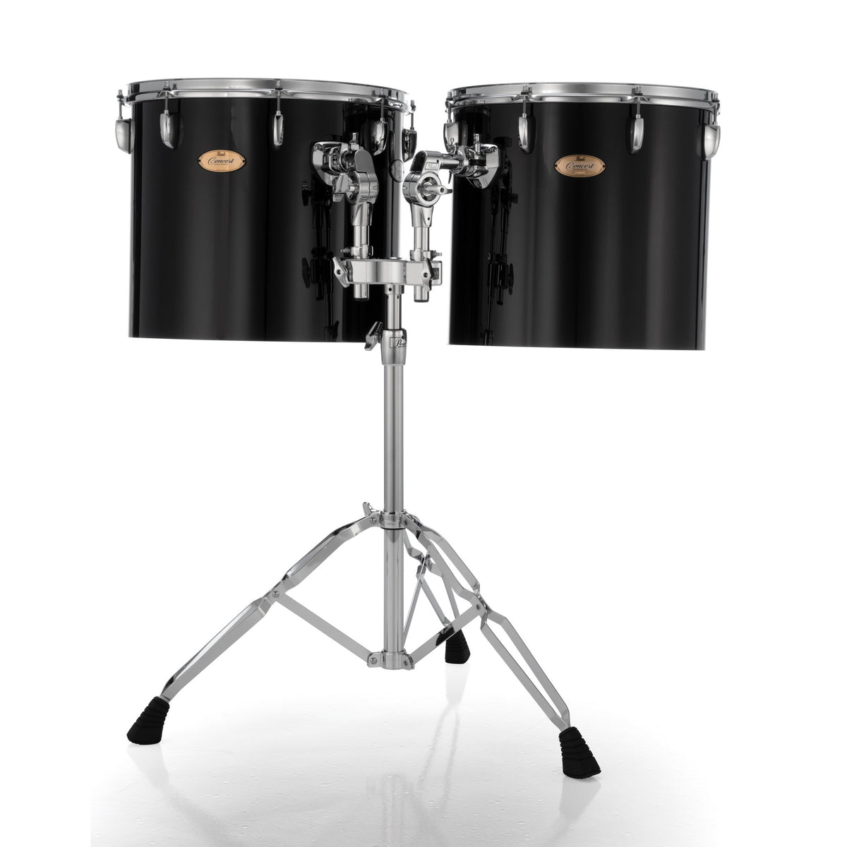 Set of 2 Pearl Single-headed Concert Series Concert Toms with Stand - 15"/16" - Image 1