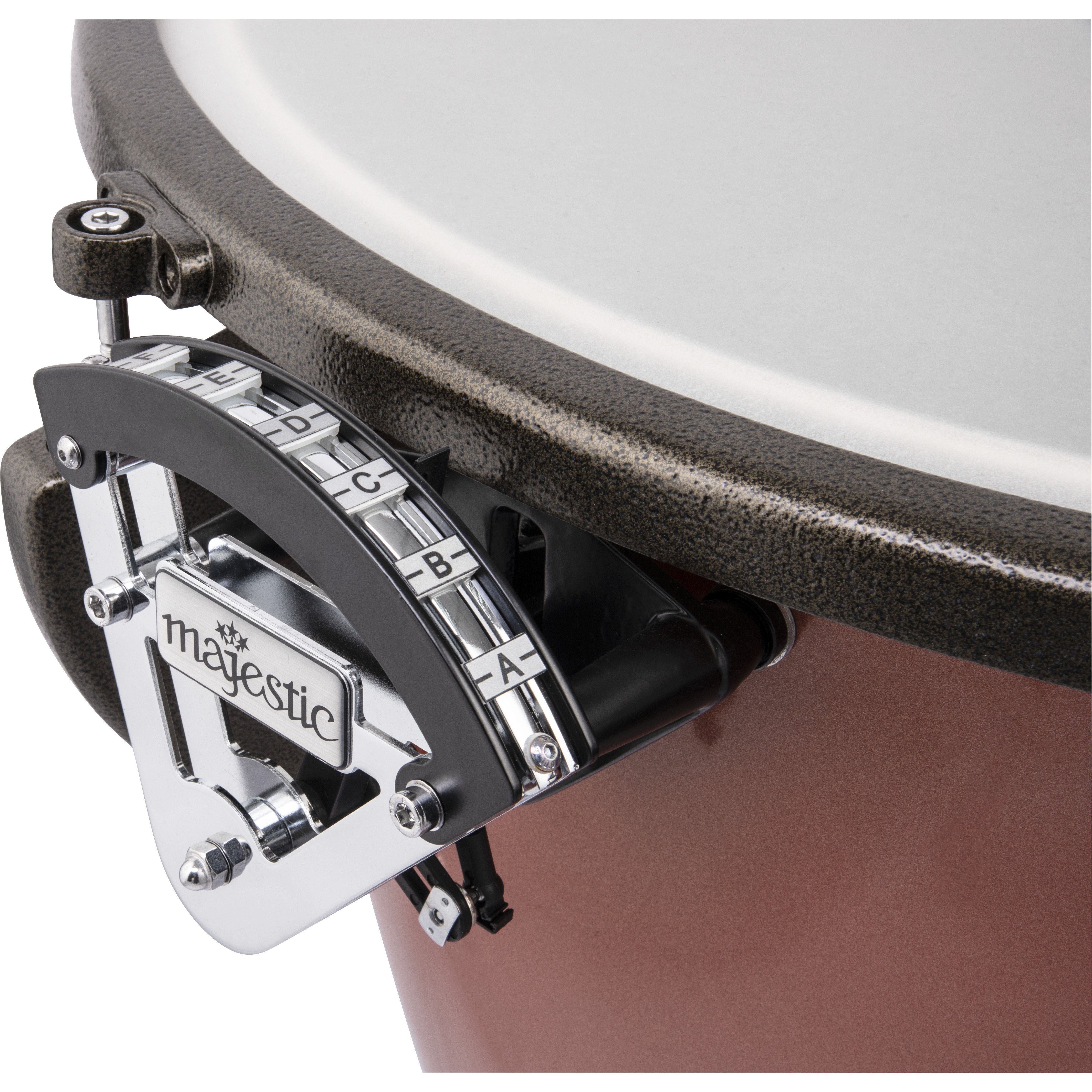 Set of 4 Majestic Harmonic Fiberglass Timpani - 23"/26"/29"/32" - Image 4