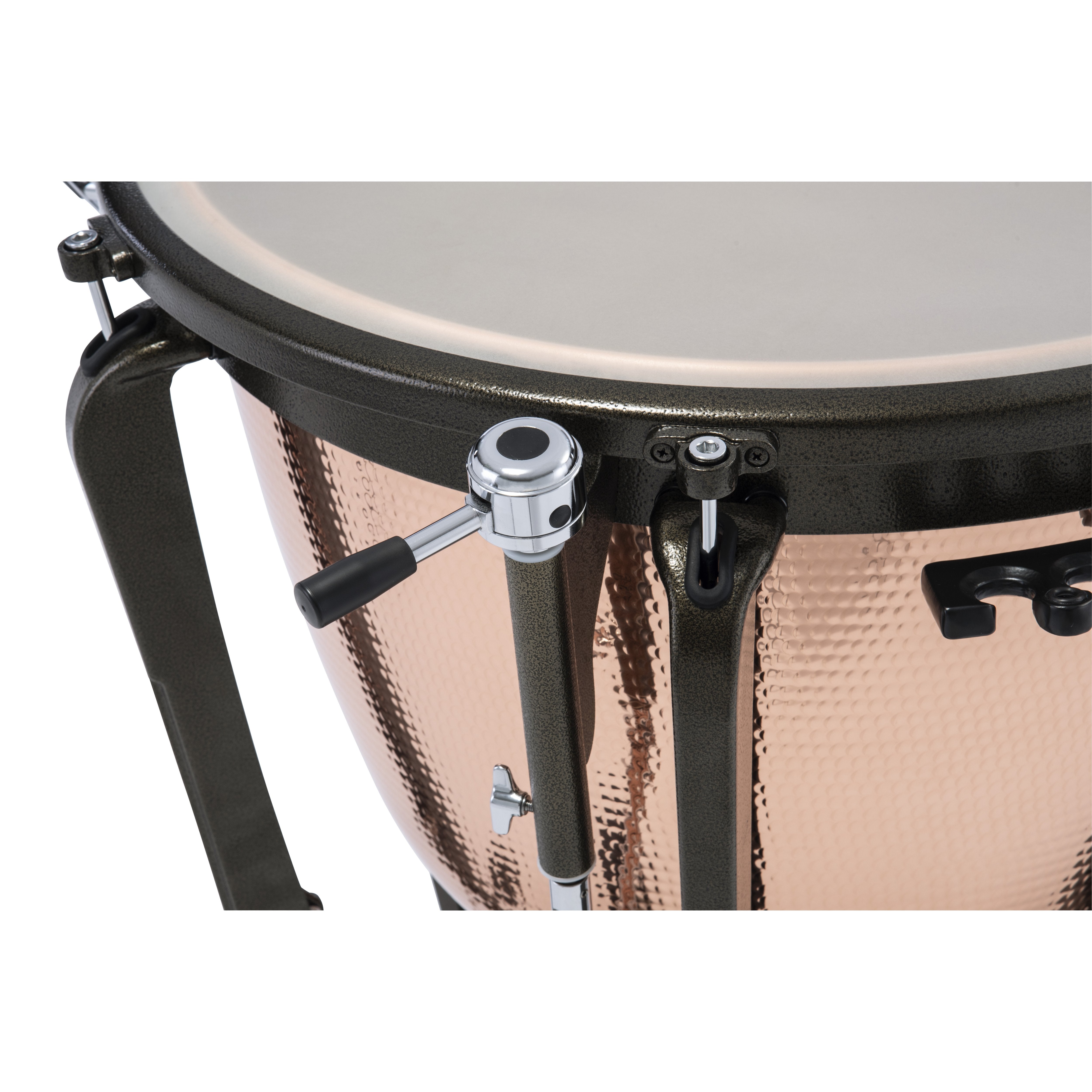 Set of 4 Majestic Symphonic Grand Series Hammered Cambered Copper Timpani - 23"/26"/29"/32" - Image 3