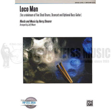 Shearer-Loco Man arr. Moore (SP)- Steel Drs./DS/opt. BG