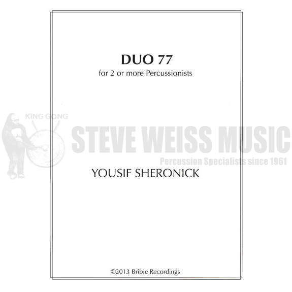 Sheronick Duo 77 (SP)-2 Frame drs. or other perc.