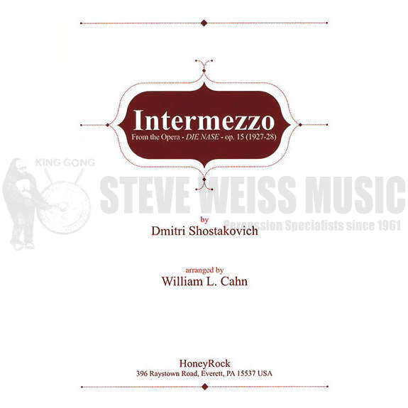Shostakovich-Intermezzo from Die Nase(SP)-Cahn-P