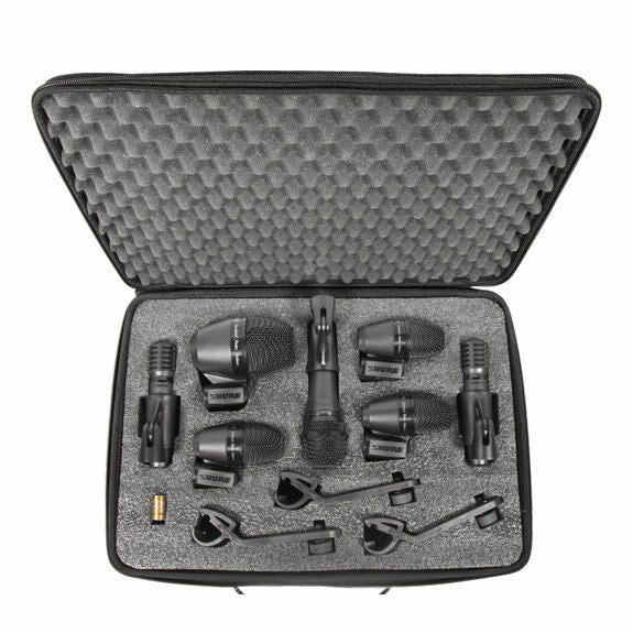 Shure PGADRUMKIT7 7 Piece Drum Microphone Pack