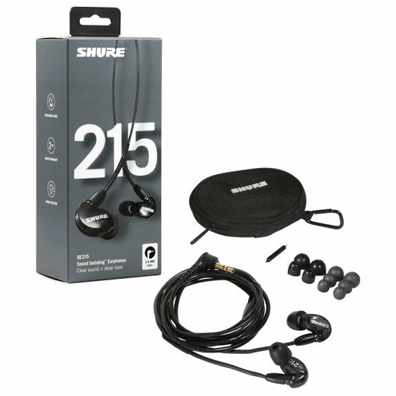 Shure Professional Sound Isolating Earphones - Black