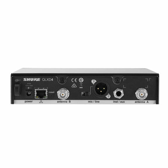 Shure QLXD4-J50A Single Channel Wireless Receiver