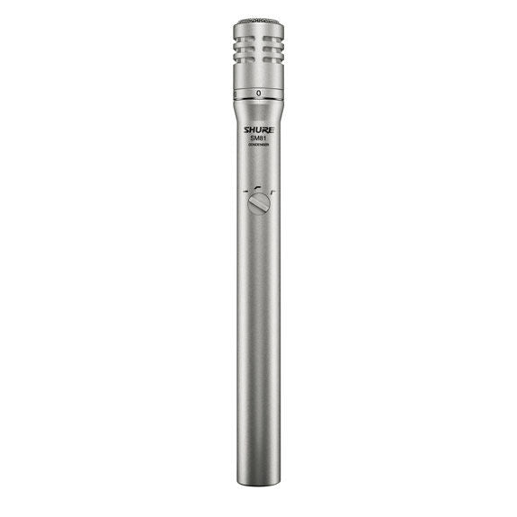 Shure SM81 Small-diaphragm Cardioid Condenser Microphone