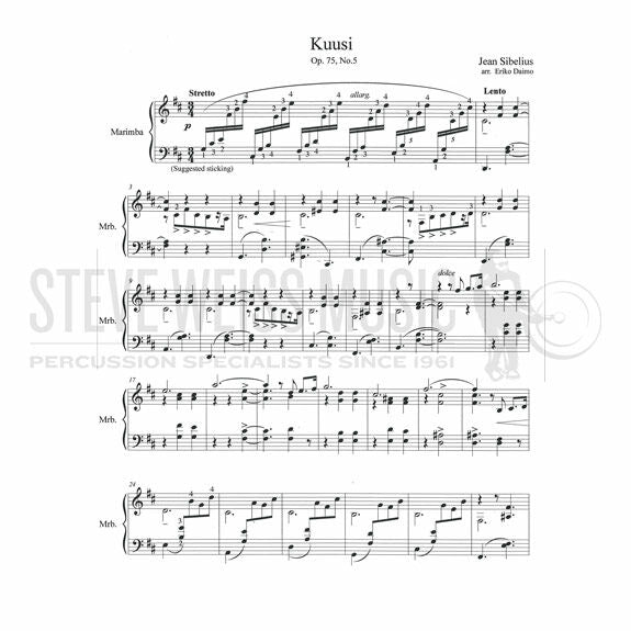 Sibelius-Kuusi Op. 75 No. 5 arr. Daimo-M