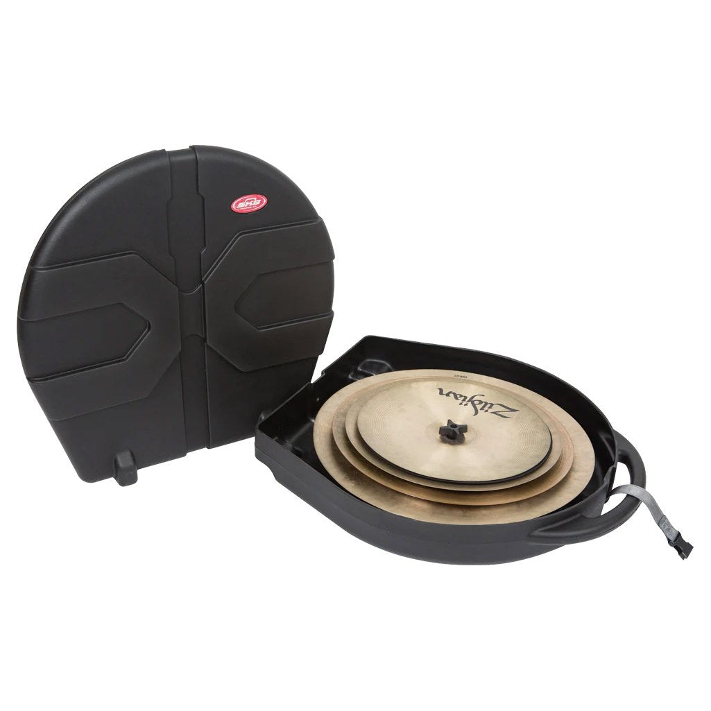 SKB 24" Cymbal Vault Open with Lid and Full
