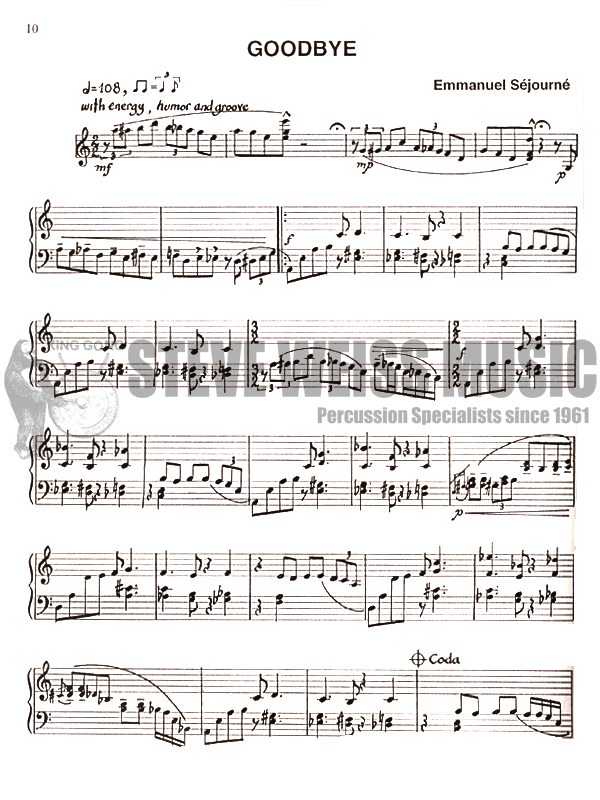 Smith, Sylvia-Marimba Concert-M