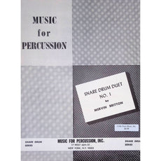 Snare Drum Duet 1 by Mervin Briggs