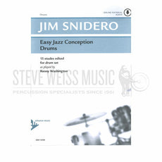 Snidero-Easy Jazz Conceptions (Online Audio Access)