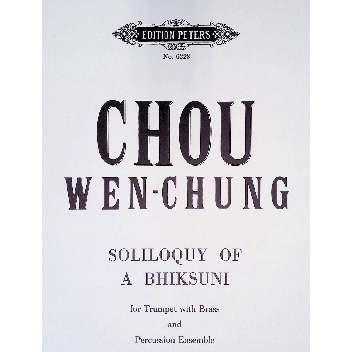 Soliloquy of a Bhiksuni by Wen-Chung Chou