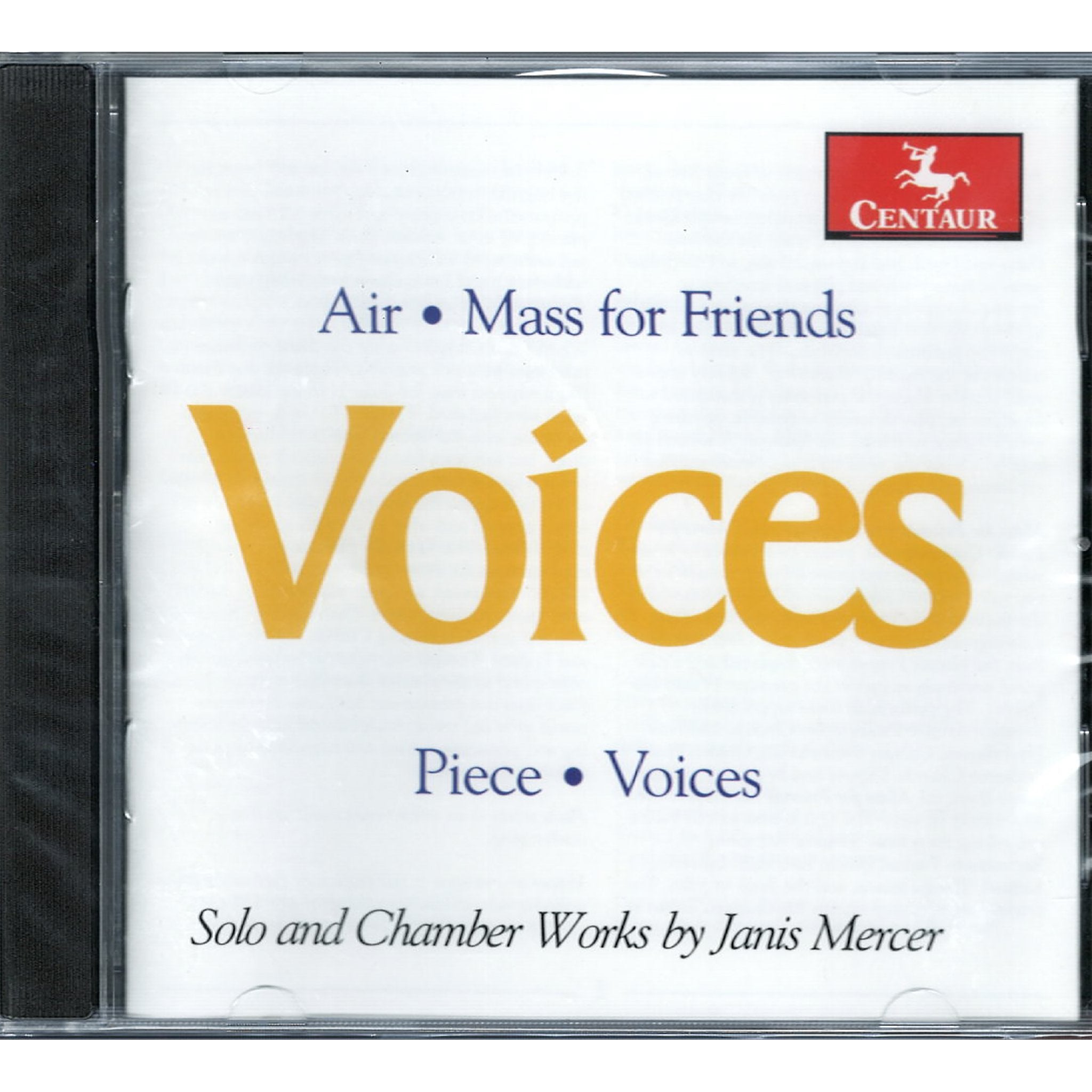 Solo and Chamber Works by Janis Mercer