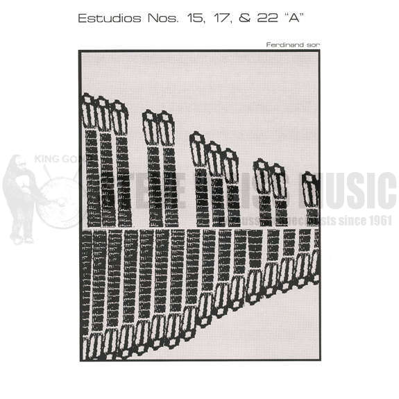 Sor-Estudios Vol. 2: #15, #17, #22