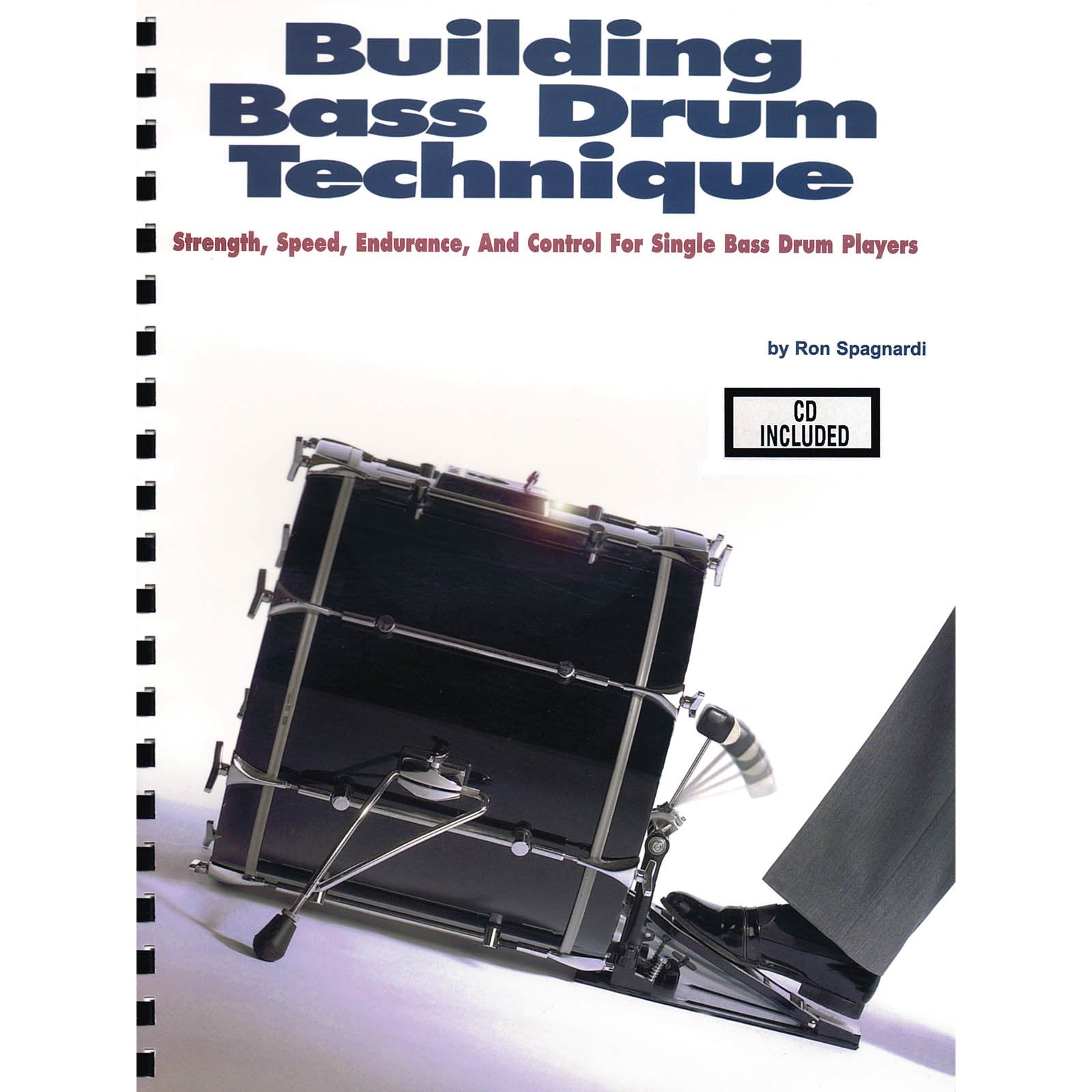 Spagnardi-Building Bass Drum Technique BOOK W/CD