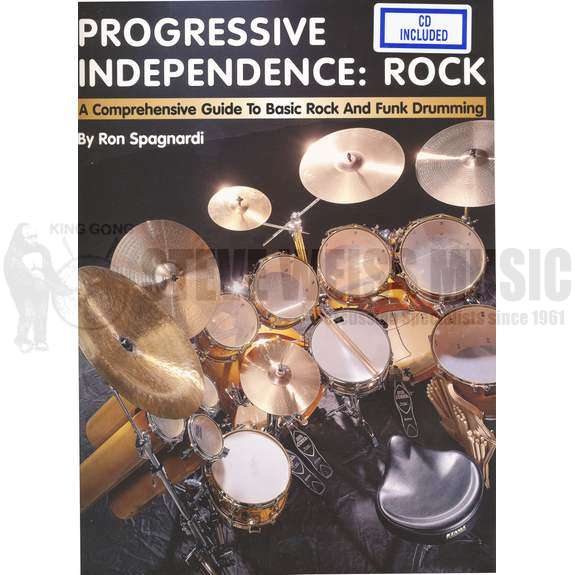 Spagnardi-Progressive Independence: Rock (Book/CD)