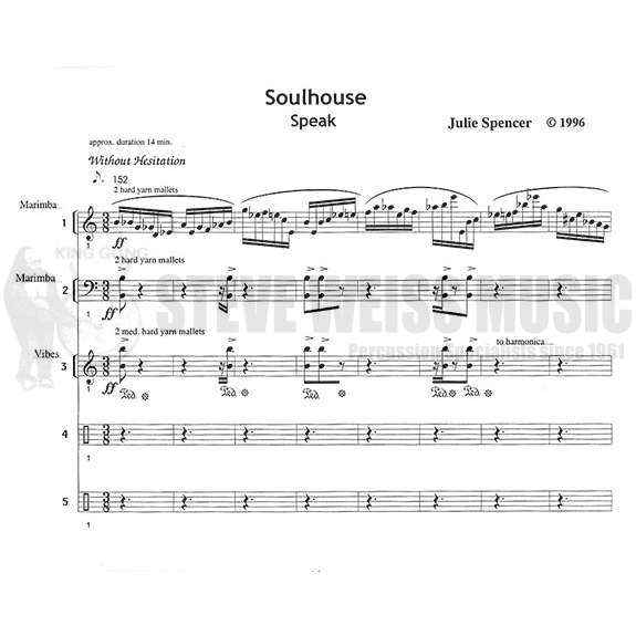 Spencer-Soulhouse Speak (SP)-2B/V/2M/P OS