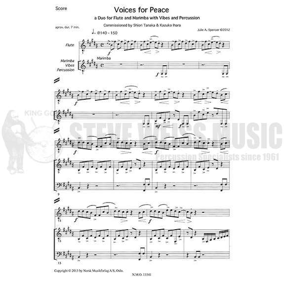 Spencer-Voices for Peace (SP)-V/M/P/FL