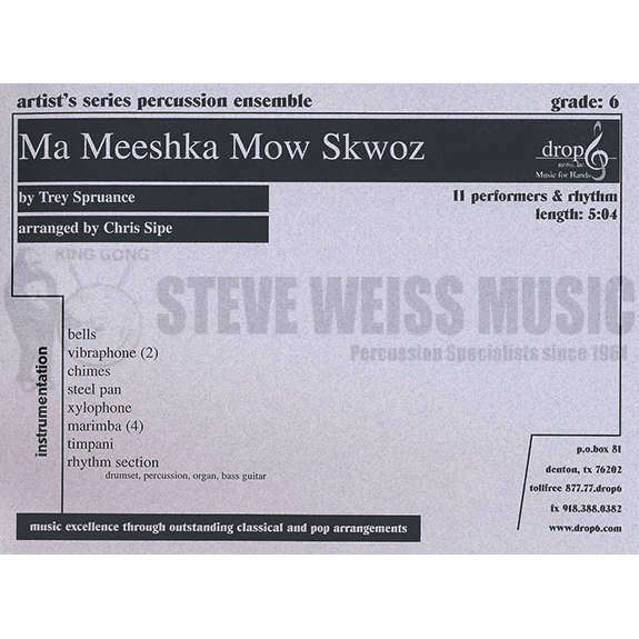 Spruance-Ma Meeshka Mow Skwoz (SP)-B/V/C/X/4M/4T/P/ORG/BG