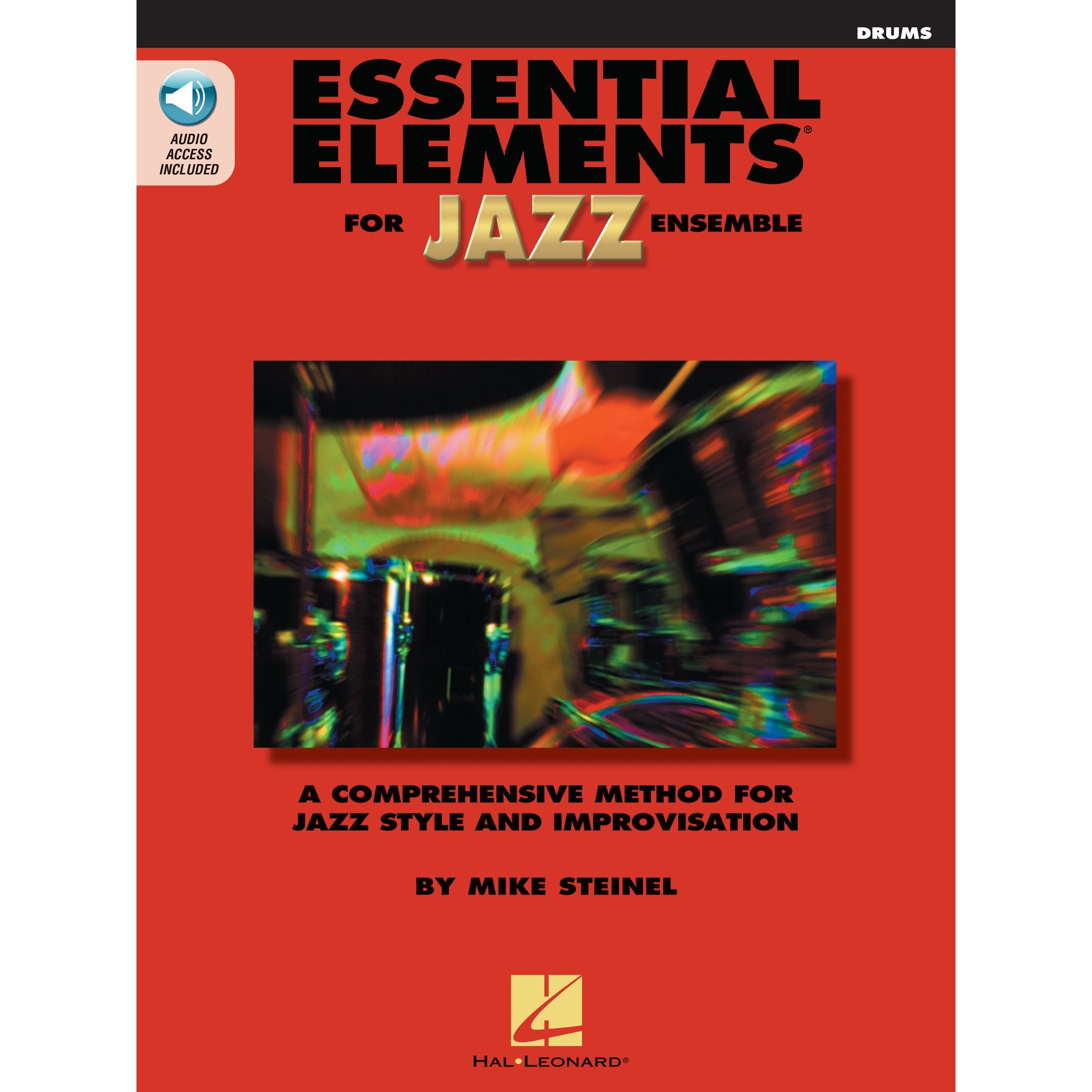 Steinel-Essential Elements for Jazz Ensemble: Drums level 1-2 (Online Audio Access))