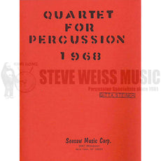 Steiner-Quartet for Percussion (4S)-P/4T/V/X/B/Crot