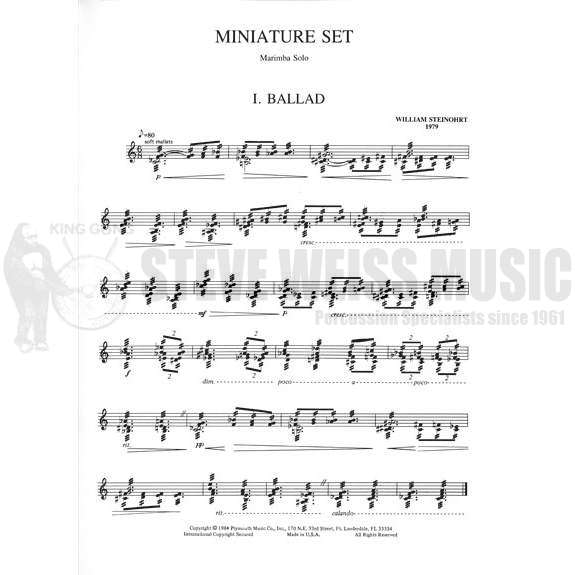 Steinohrt-Miniature Set-M