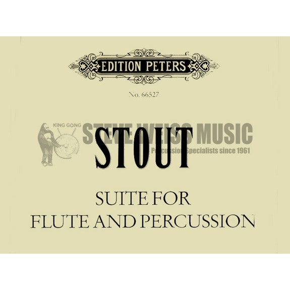 Stout, A.-Suite for Flute and Percussion (S-n5)-P/B/C/FL/AFL OS